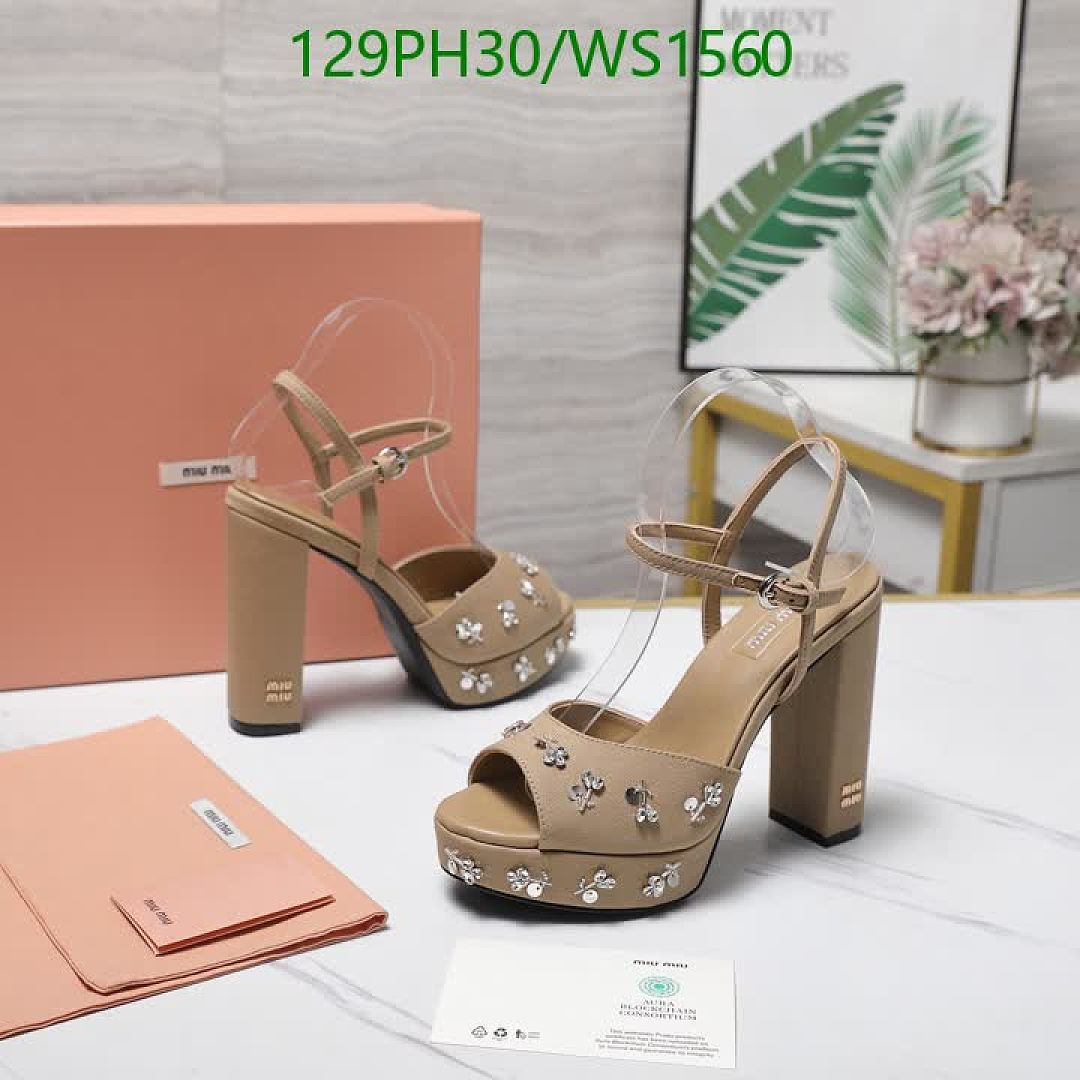 Miu Miu-Women Shoes Code: WS1560 $: 129USD