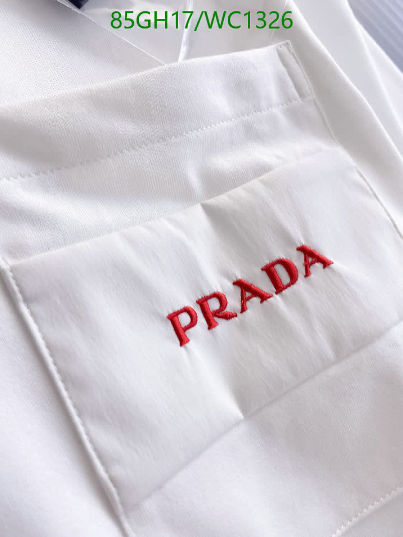 Prada-Clothing Code: WC1326 $: 85USD