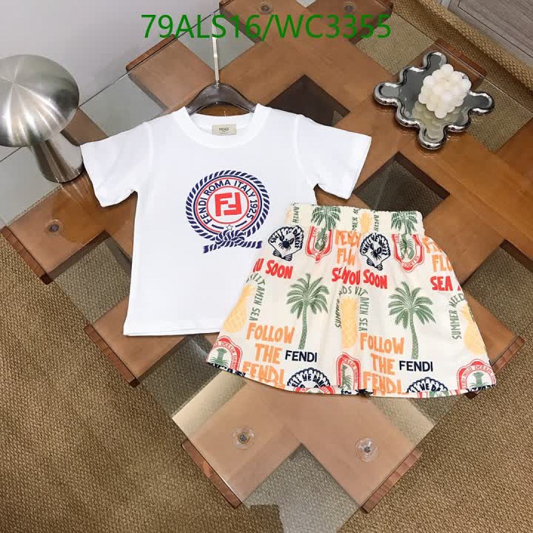 Fendi-Kids clothing Code: WC3355 $: 79USD