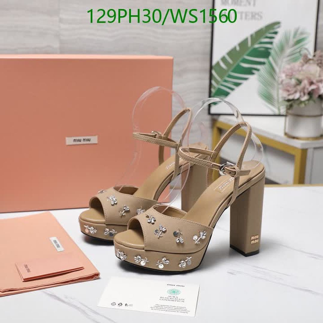 Miu Miu-Women Shoes Code: WS1560 $: 129USD