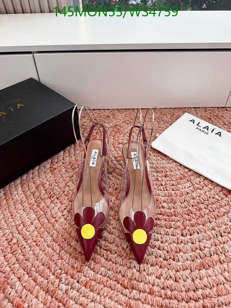 Alaia-Women Shoes Code: WS4759 $: 145USD