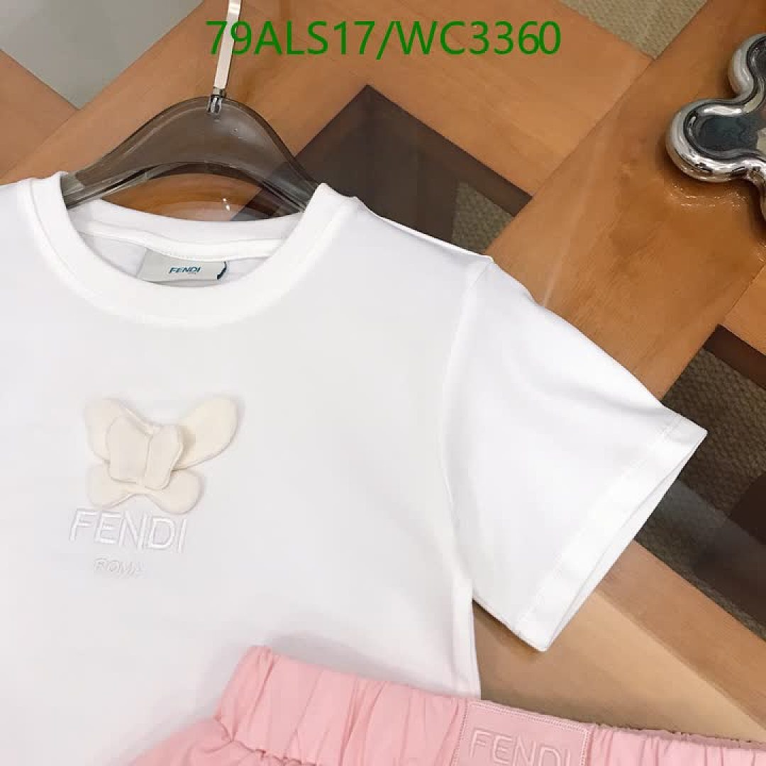 Fendi-Kids clothing Code: WC3360 $: 79USD