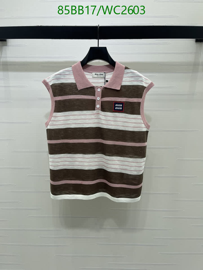 Miu Miu-Clothing Code: WC2603 $: 85USD