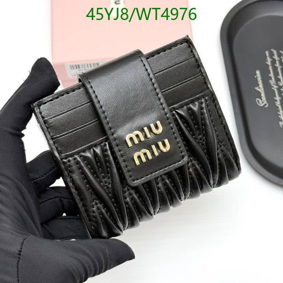 Miu Miu-Wallet-4A Quality Code: WT4976 $: 45USD