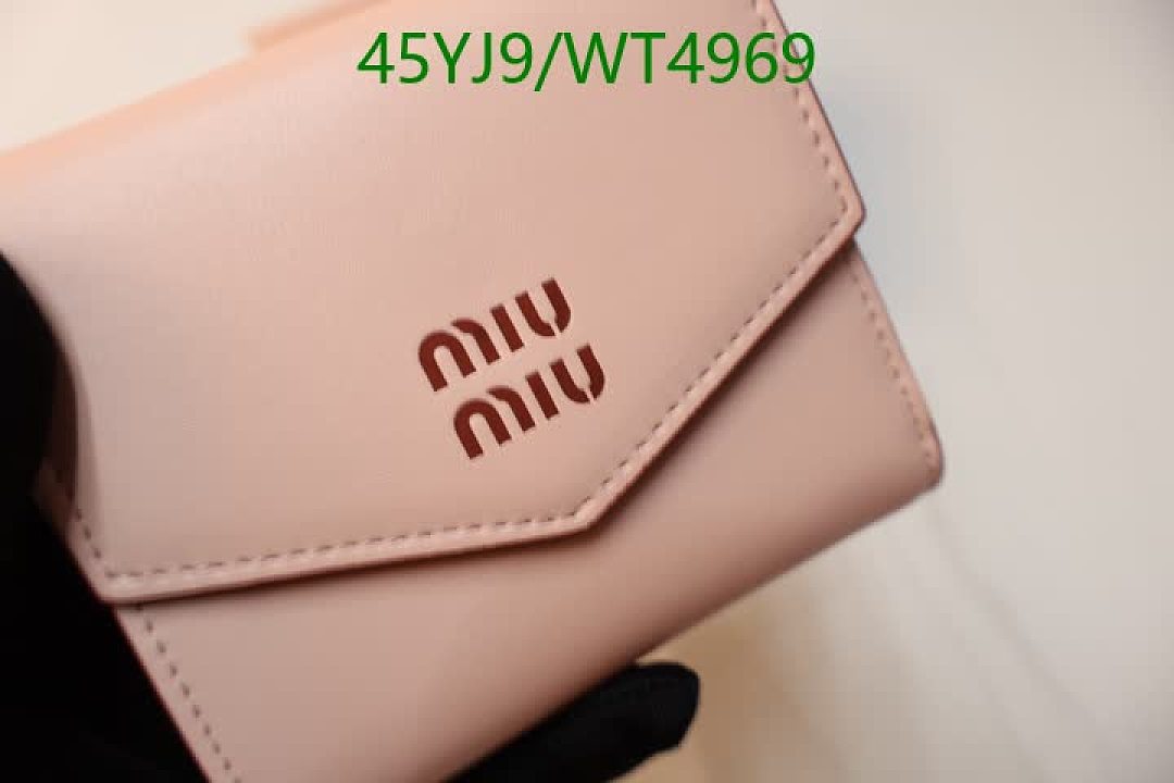 Miu Miu-Wallet-4A Quality Code: WT4969 $: 45USD