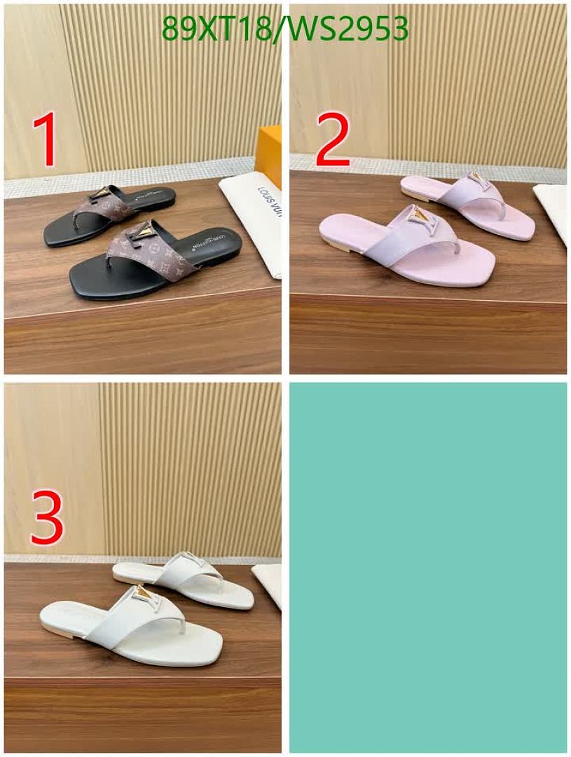 LV-Women Shoes Code: WS2953 $: 89USD