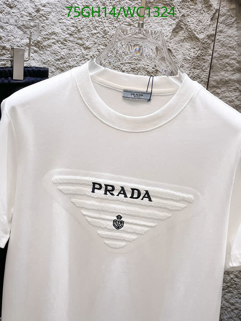 Prada-Clothing Code: WC1324 $: 75USD
