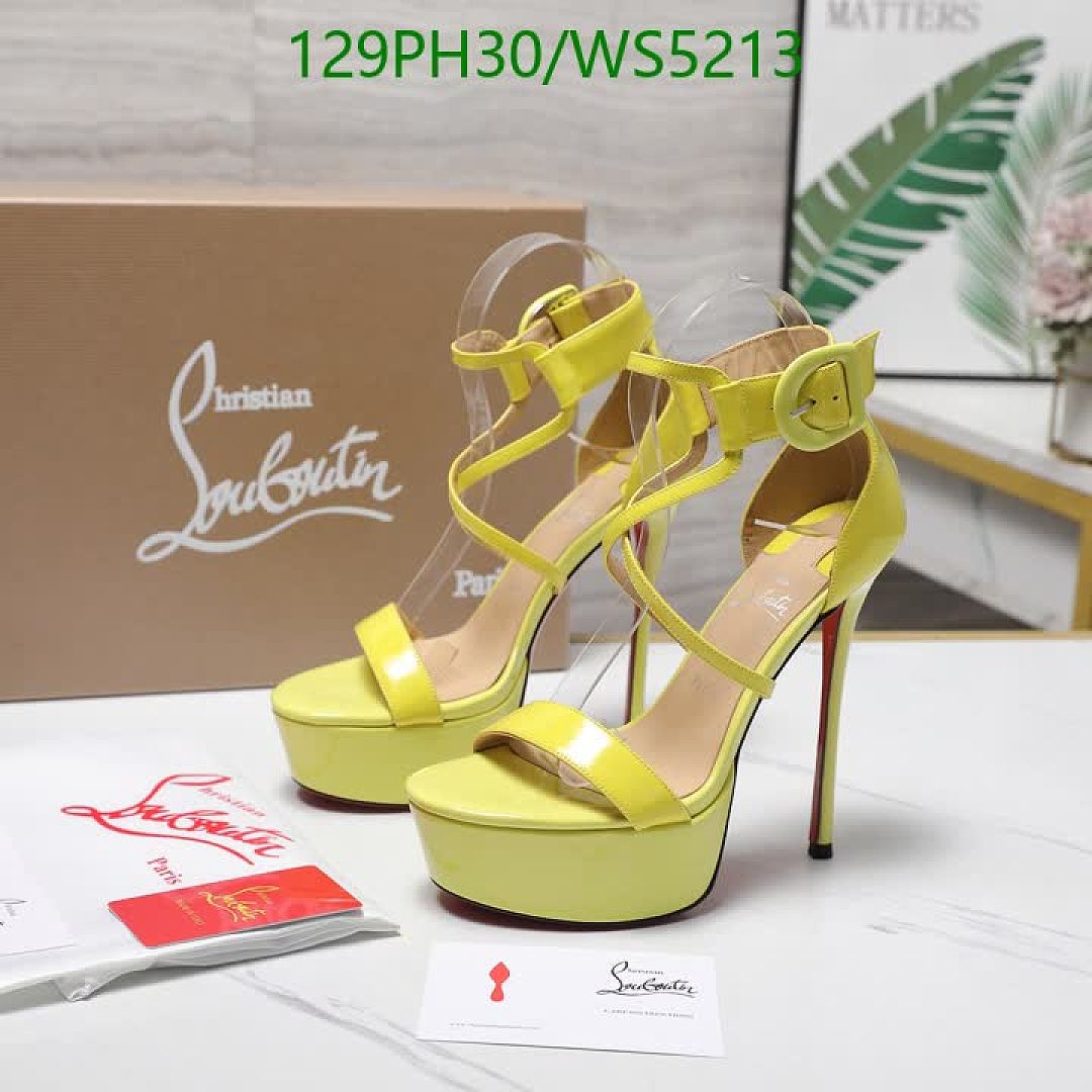 Christian Louboutin-Women Shoes Code: WS5213 $: 129USD