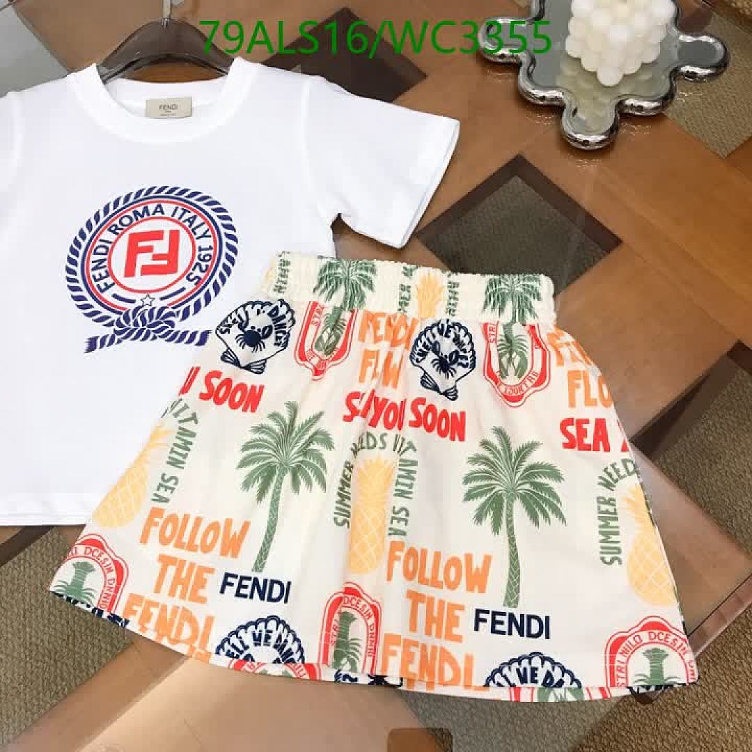 Fendi-Kids clothing Code: WC3355 $: 79USD