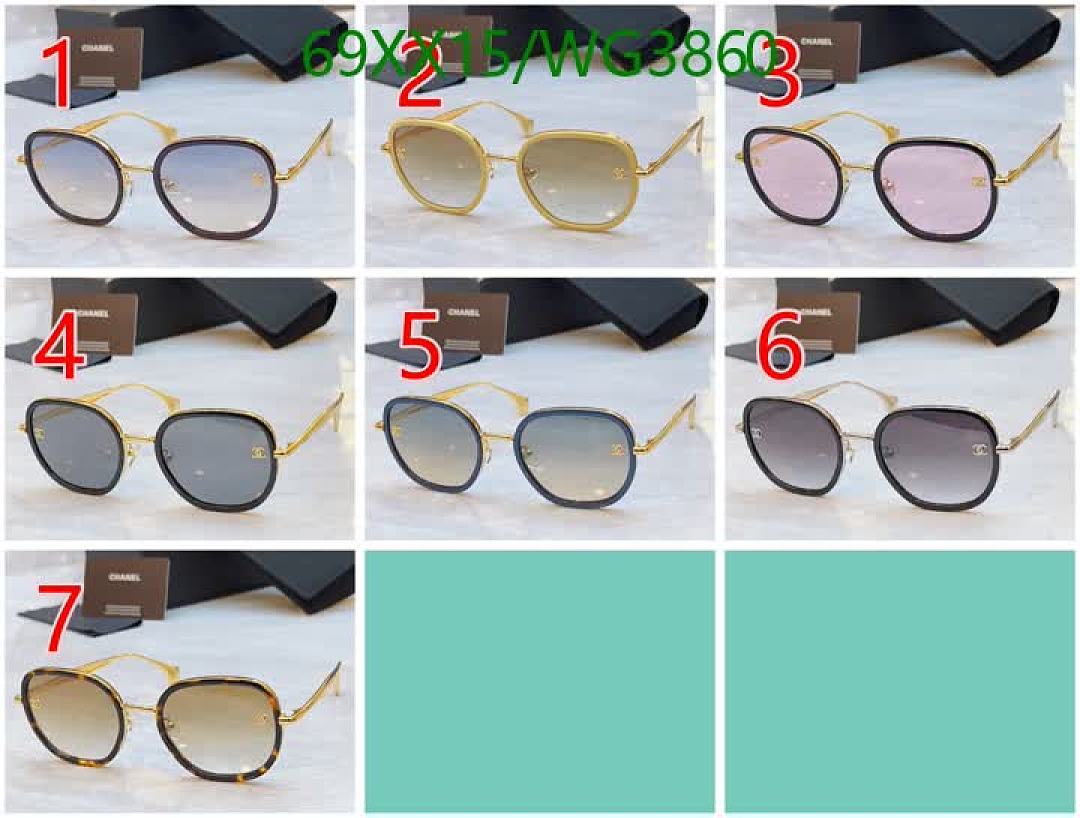 Chanel-Glasses Code: WG3860 $: 69USD