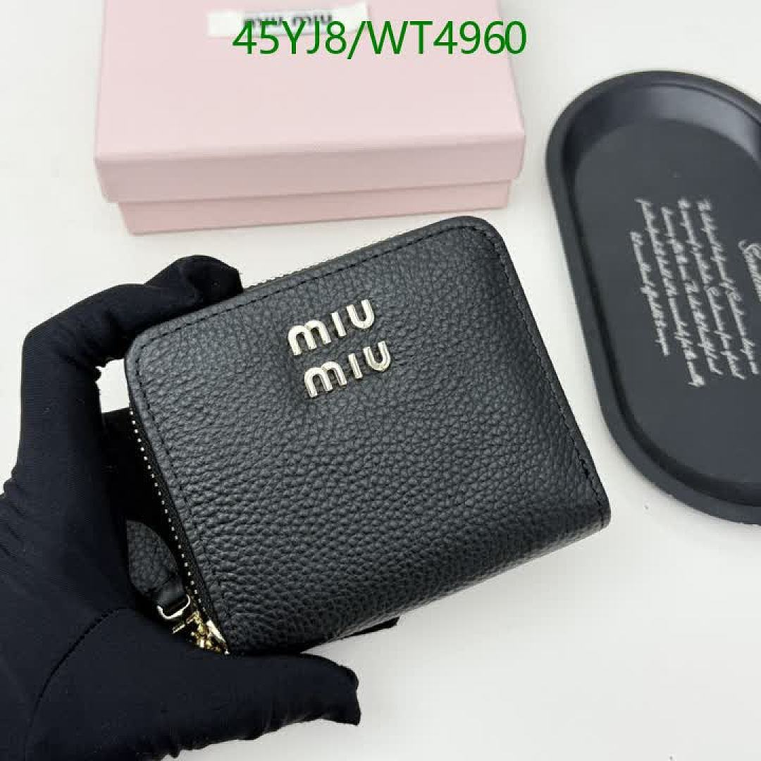 Miu Miu-Wallet-4A Quality Code: WT4960 $: 45USD