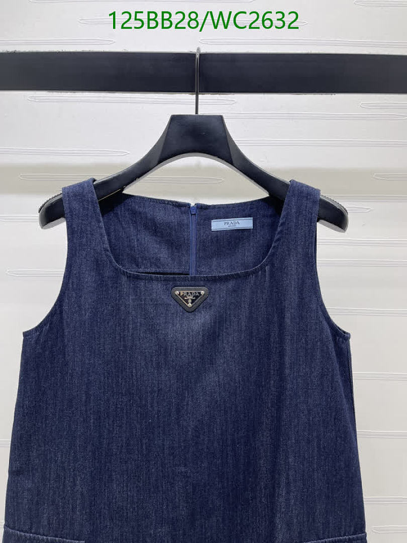 Prada-Clothing Code: WC2632 $: 125USD