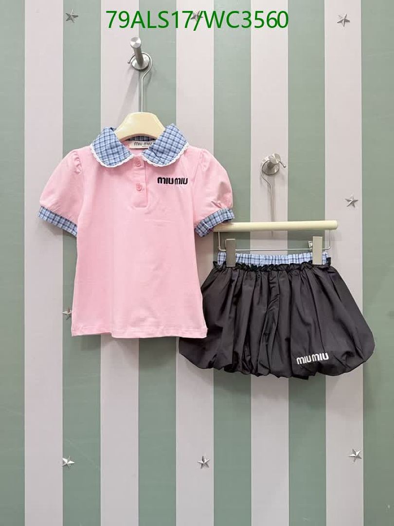 MIUMIU-Kids Clothing Code: WC3560 $: 79USD