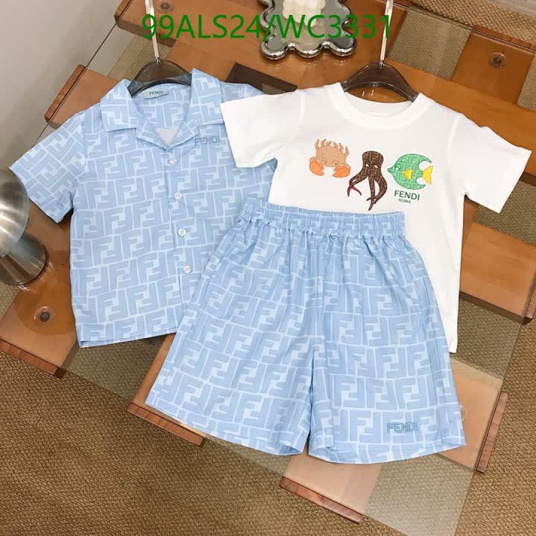 Fendi-Kids clothing Code: WC3331 $: 99USD