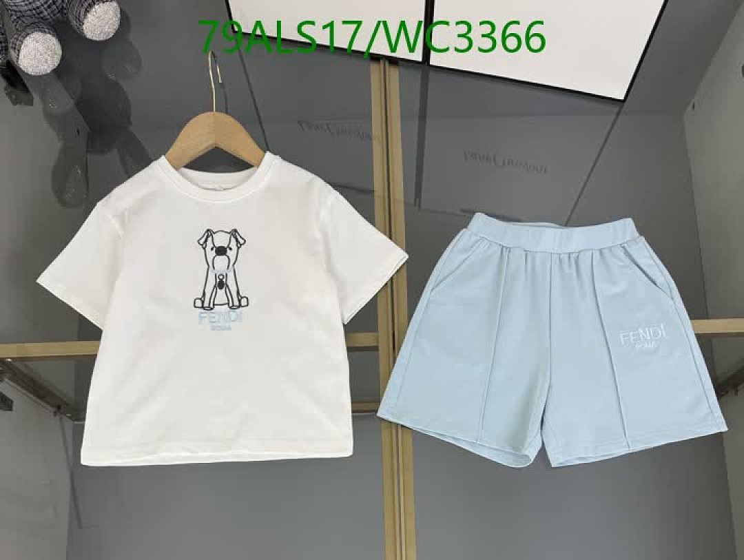 Fendi-Kids clothing Code: WC3366 $: 79USD