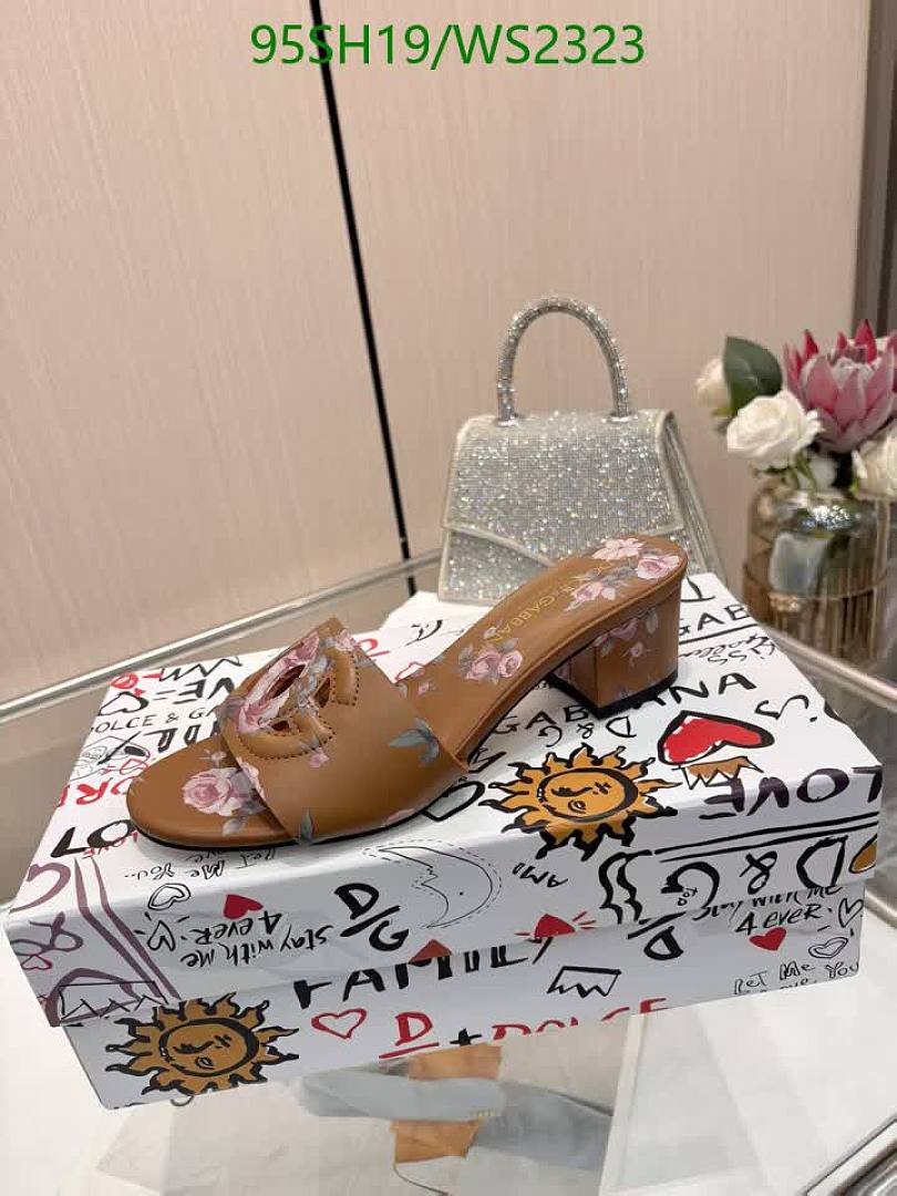 D&G-Women Shoes Code: WS2323 $: 95USD