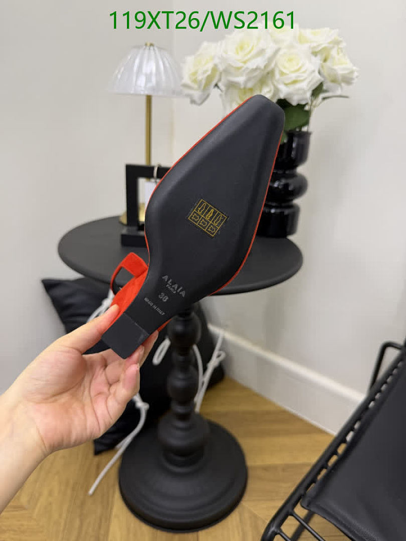 Alaia-Women Shoes Code: WS2161 $: 119USD