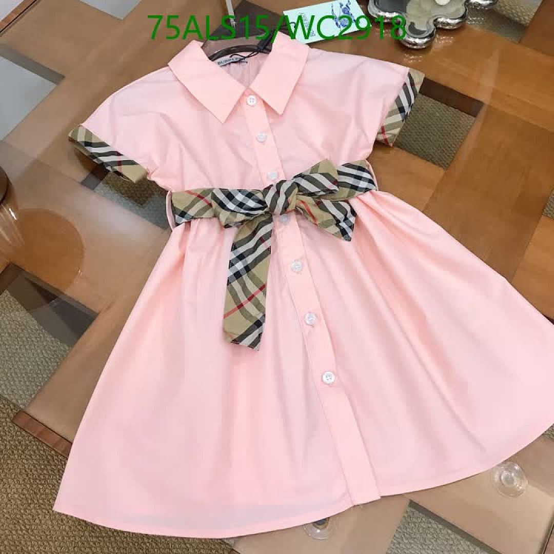 Burberry-Kids Clothing Code: WC2918 $: 75USD