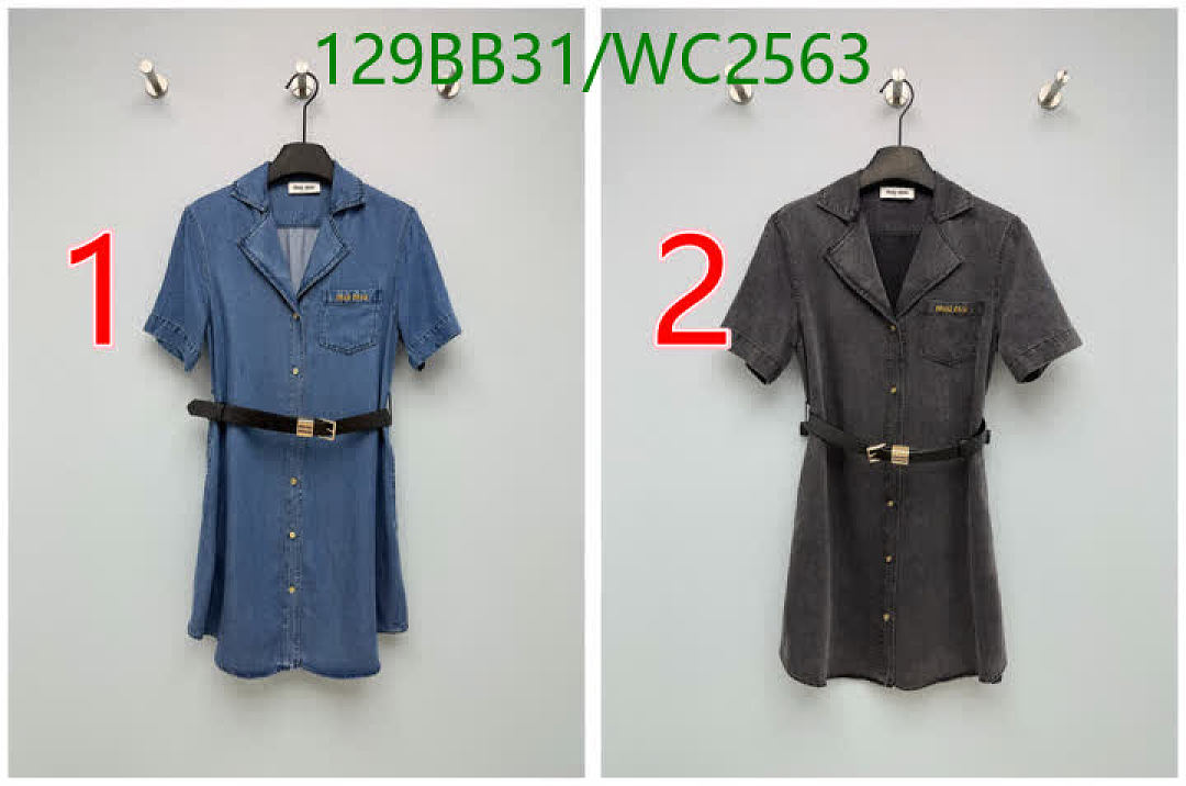 Miu Miu-Clothing Code: WC2563 $: 129USD