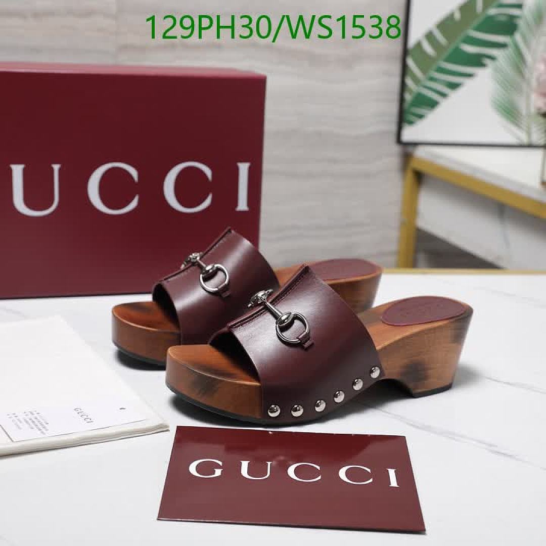 Gucci-Women Shoes Code: WS1538 $: 129USD