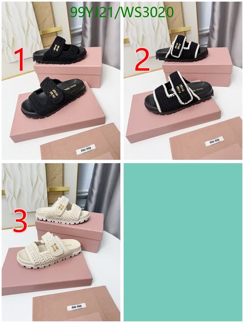 Miu Miu-Women Shoes Code: WS3020 $: 99USD