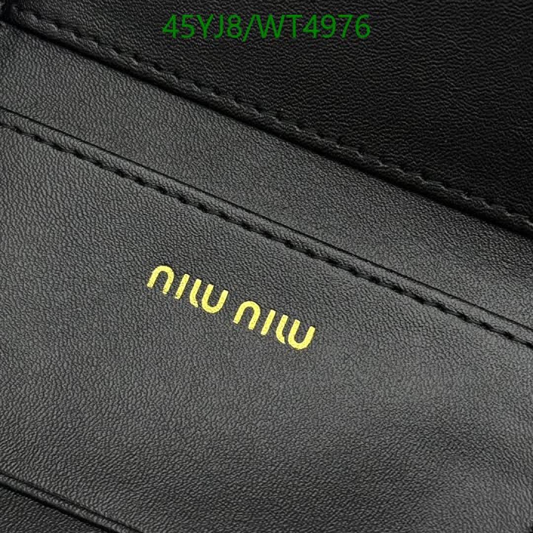 Miu Miu-Wallet-4A Quality Code: WT4976 $: 45USD