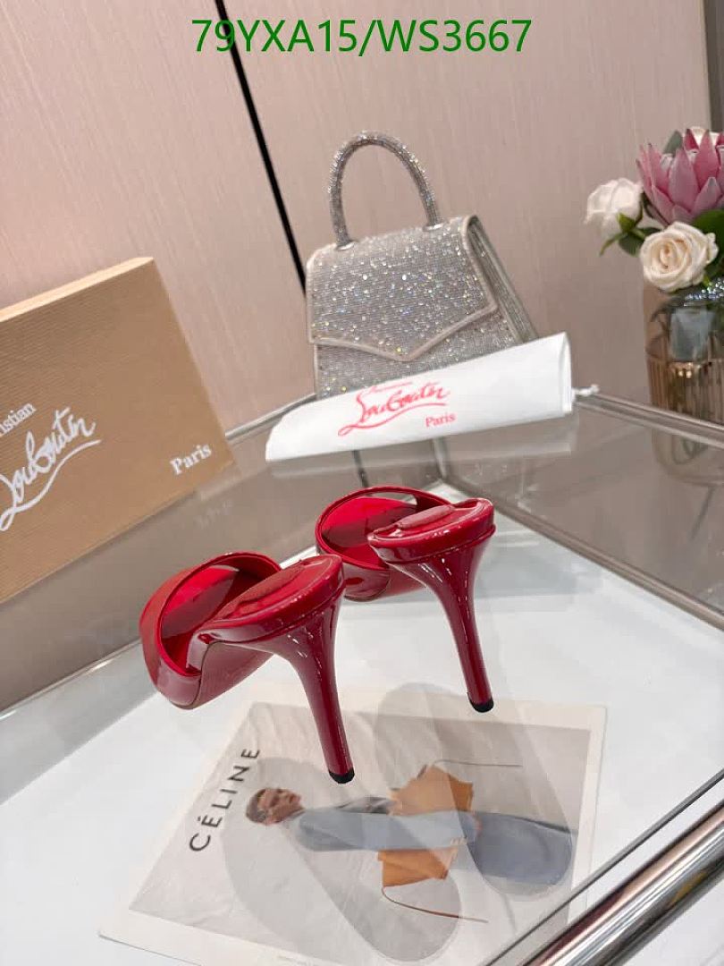 Christian Louboutin-Women Shoes Code: WS3667 $: 79USD