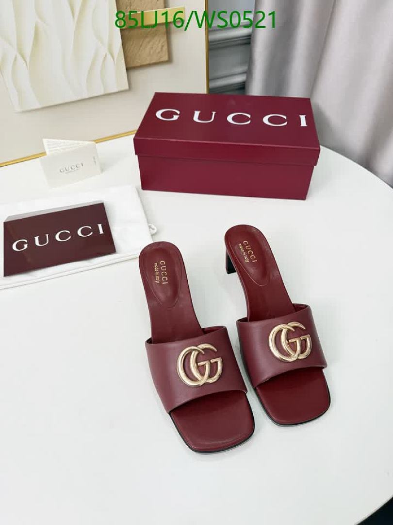 Gucci-Women Shoes Code: WS0521 $: 85USD