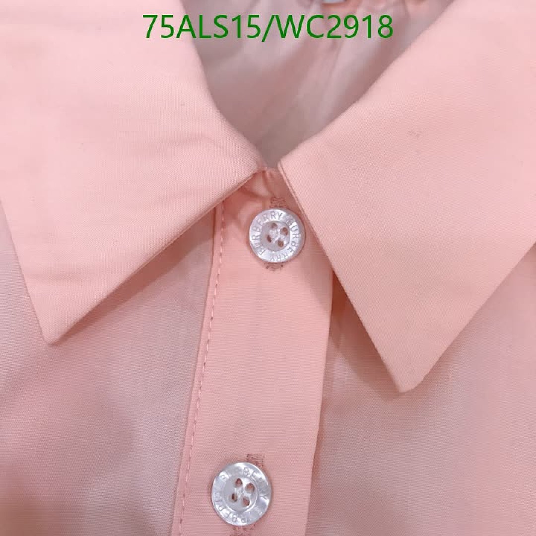 Burberry-Kids Clothing Code: WC2918 $: 75USD
