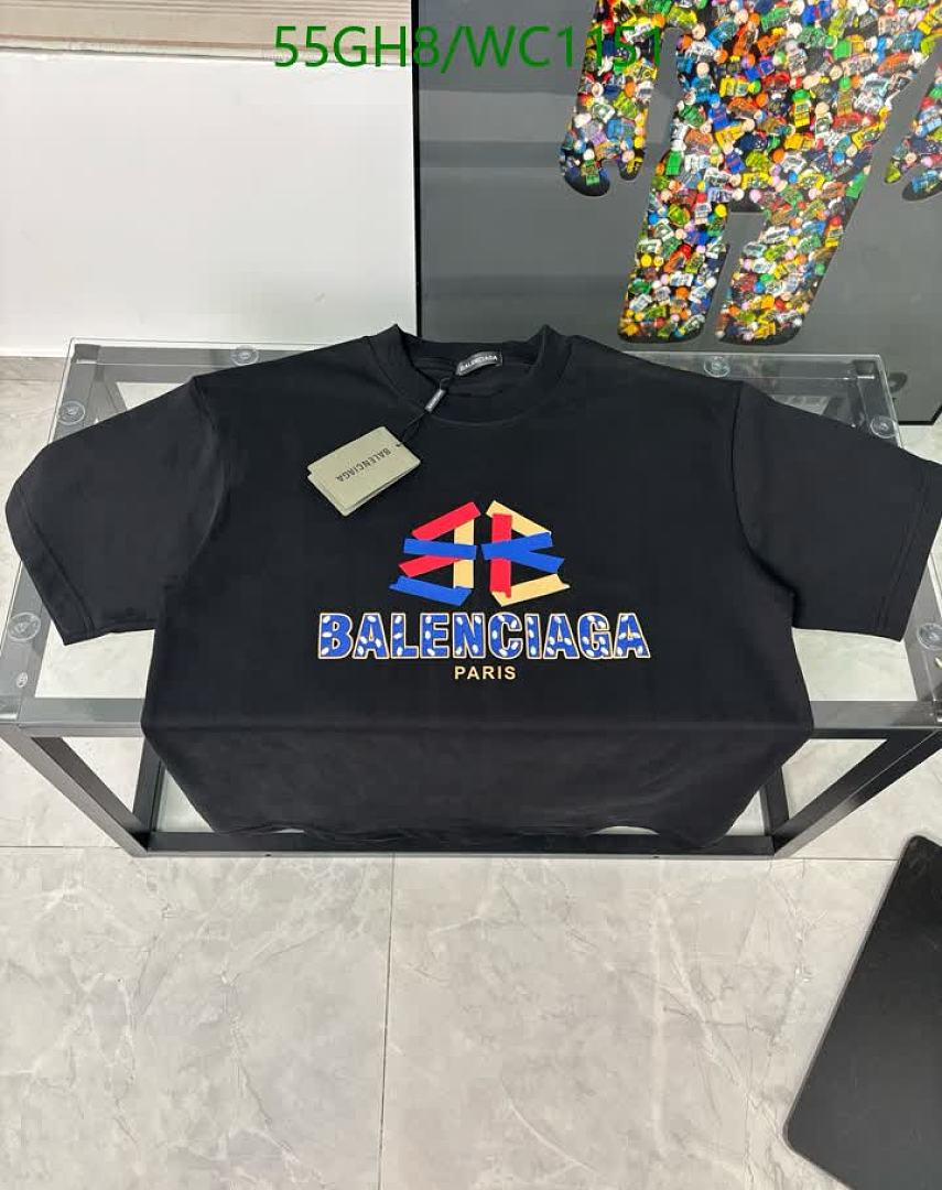 Balenciaga-Clothing Code: WC1151 $: 55USD