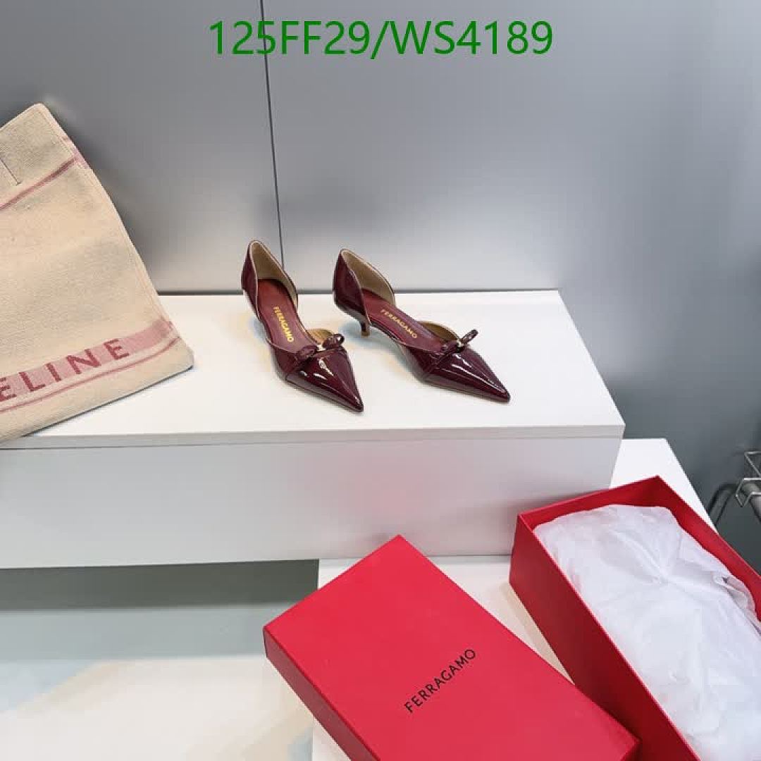 Ferragamo-Women Shoes Code: WS4189 $: 125USD