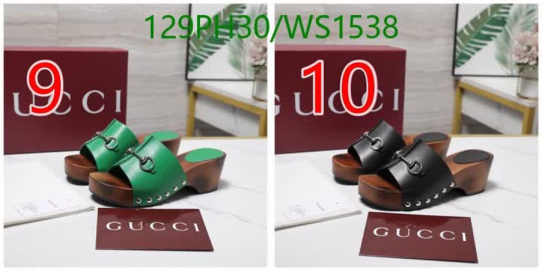 Gucci-Women Shoes Code: WS1538 $: 129USD