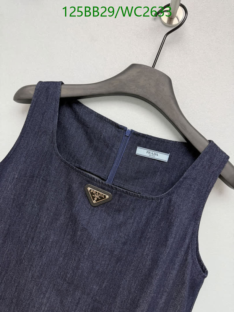 Prada-Clothing Code: WC2633 $: 125USD