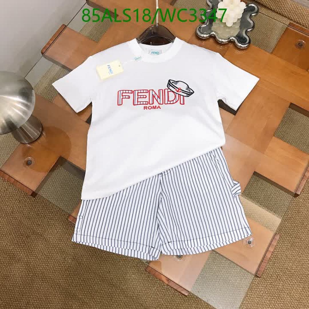 Fendi-Kids clothing Code: WC3347 $: 85USD