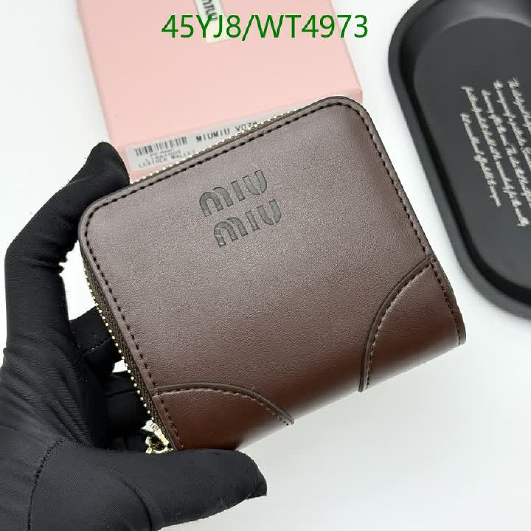 Miu Miu-Wallet-4A Quality Code: WT4973 $: 45USD