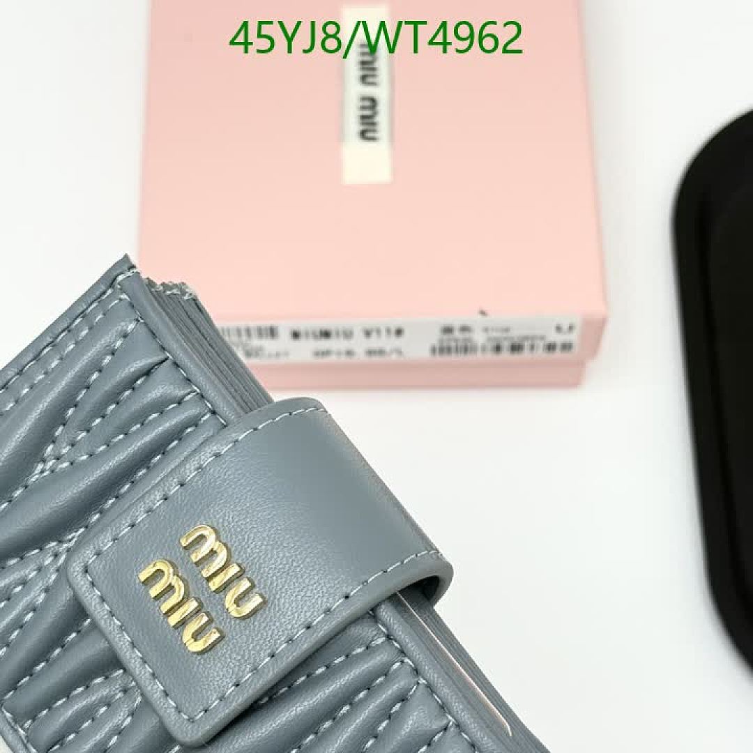 Miu Miu-Wallet-4A Quality Code: WT4962 $: 45USD