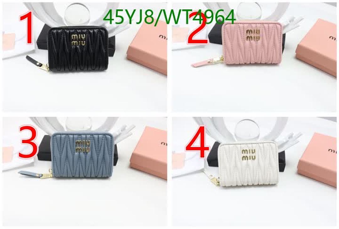 Miu Miu-Wallet-4A Quality Code: WT4964 $: 45USD