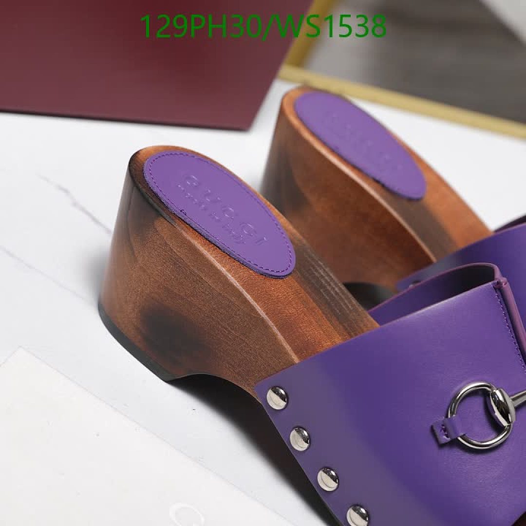 Gucci-Women Shoes Code: WS1538 $: 129USD