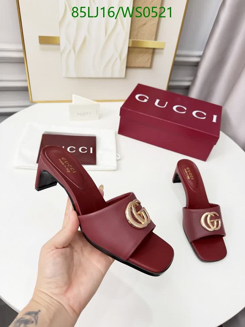 Gucci-Women Shoes Code: WS0521 $: 85USD