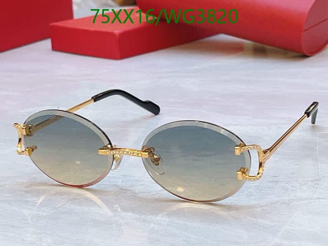Cartier-Glasses Code: WG3820 $: 75USD
