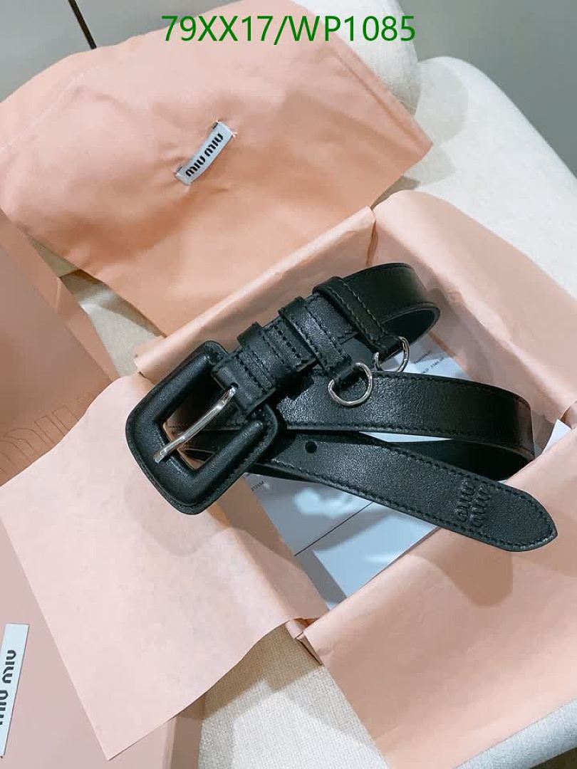 MIU MIU-Belts Code: WP1085 $: 79USD
