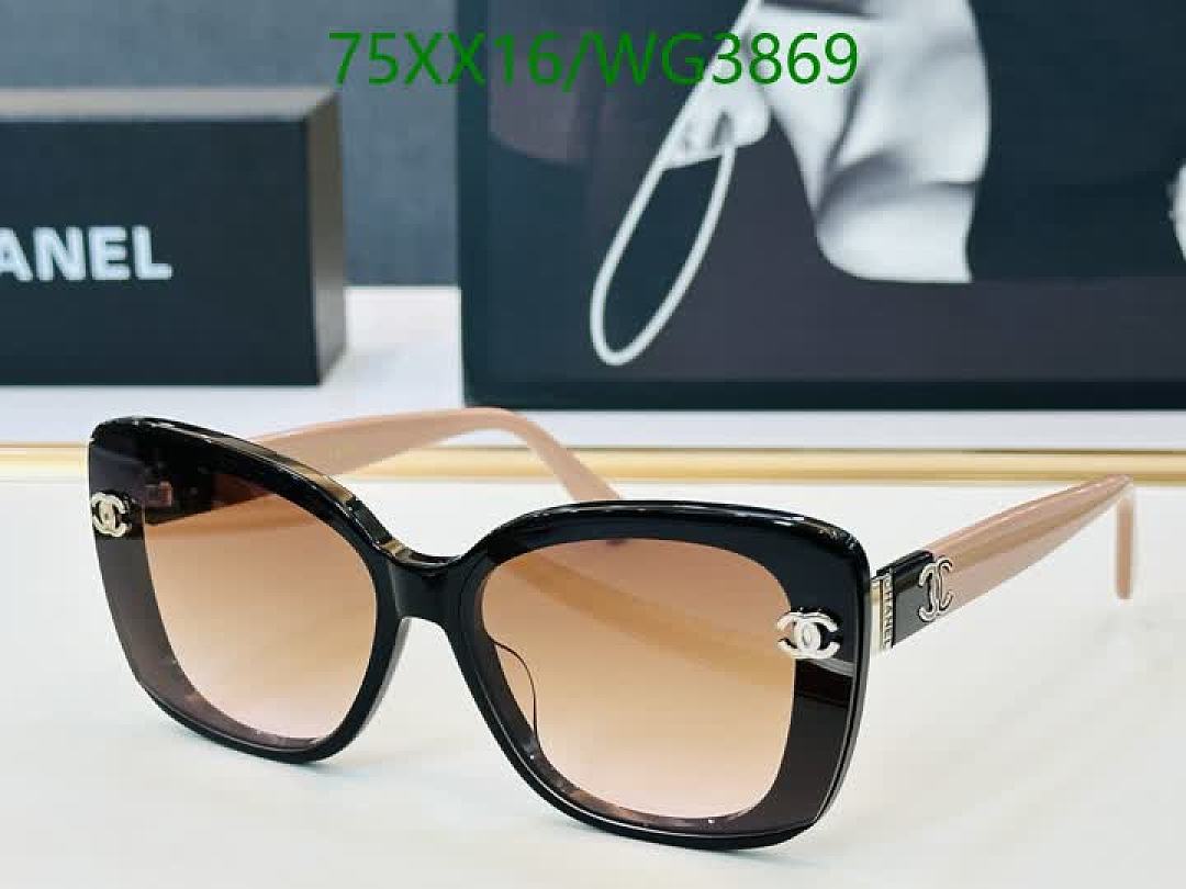 Chanel-Glasses Code: WG3869 $: 75USD