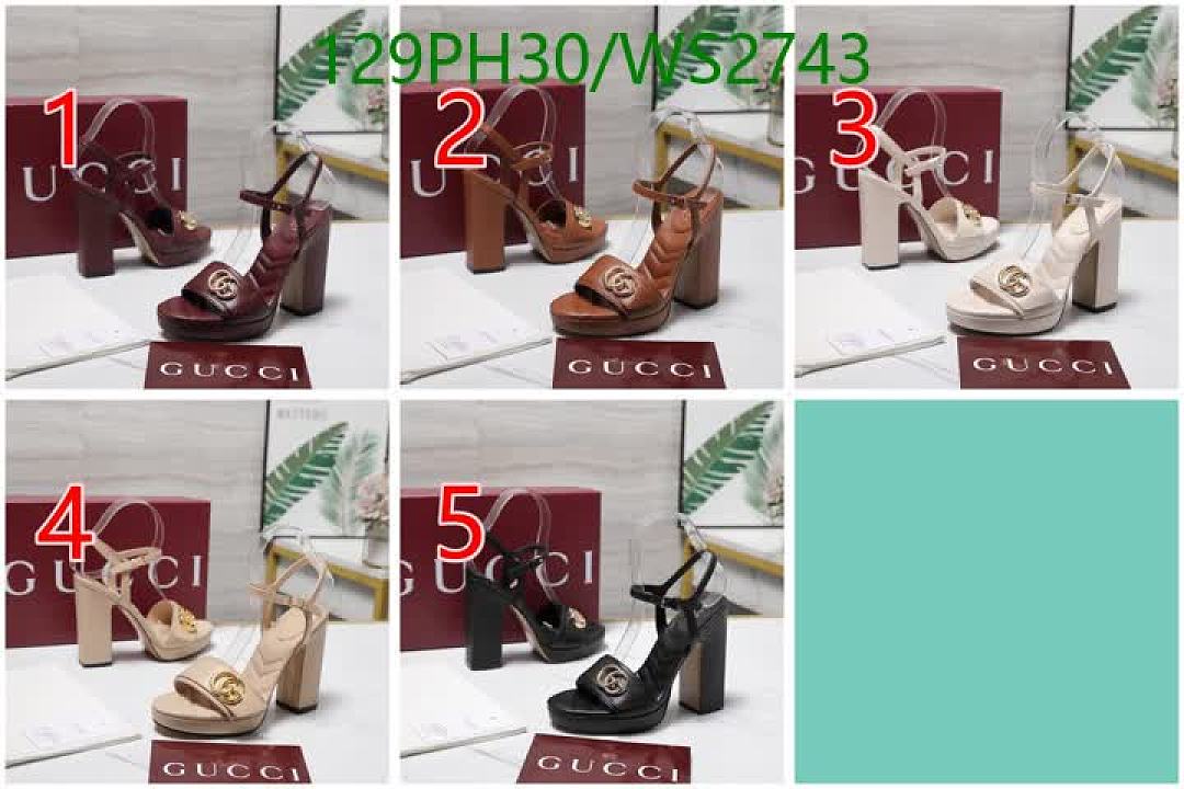 Gucci-Women Shoes Code: WS2743 $: 129USD