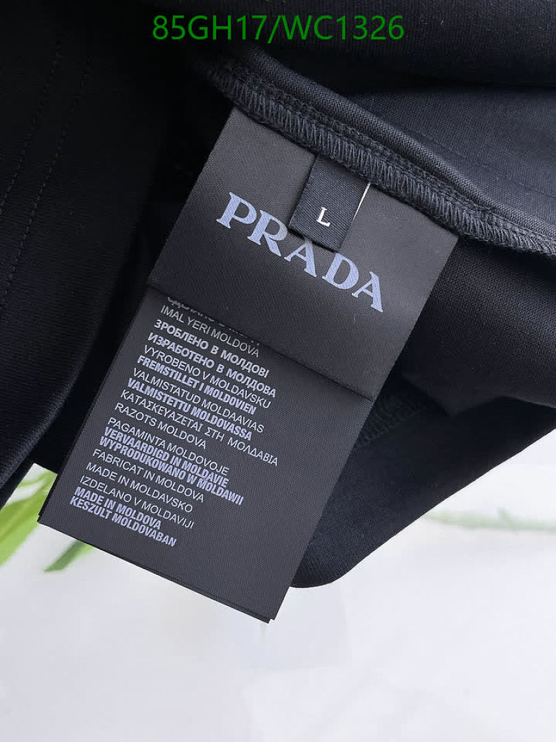 Prada-Clothing Code: WC1326 $: 85USD