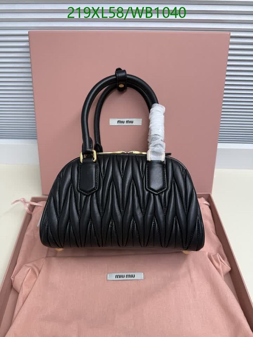 Miu Miu-Bag-Mirror Quality Code: WB1040 $: 219USD