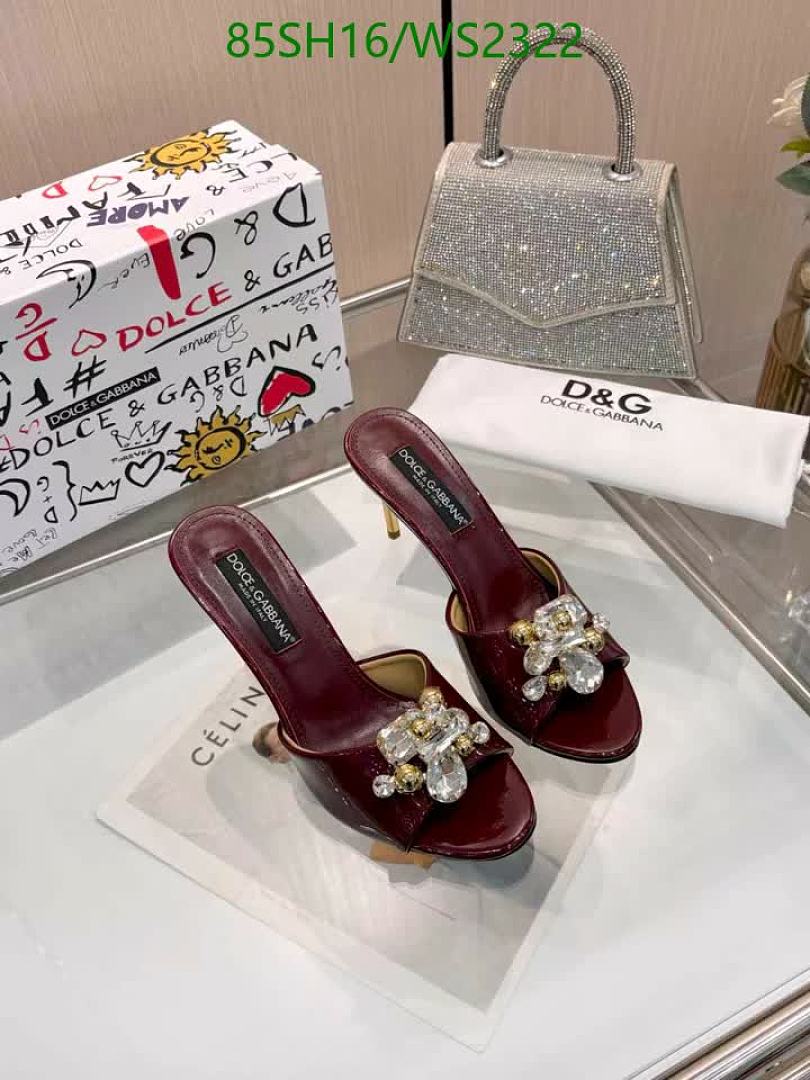 D&G-Women Shoes Code: WS2322 $: 85USD