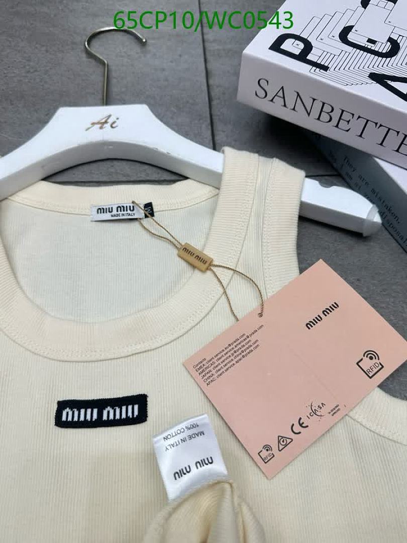 Miu Miu-Clothing Code: WC0543 $: 65USD