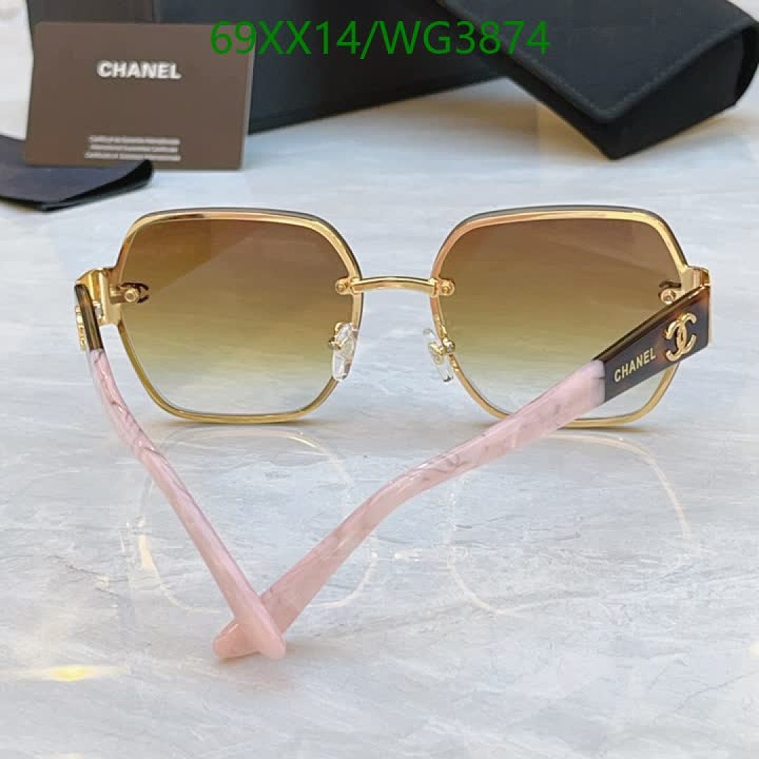 Chanel-Glasses Code: WG3874 $: 69USD