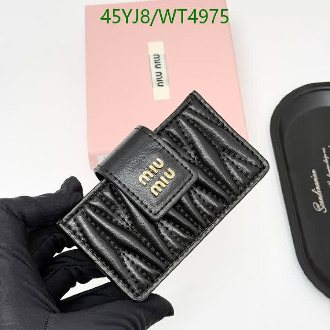 Miu Miu-Wallet-4A Quality Code: WT4975 $: 45USD