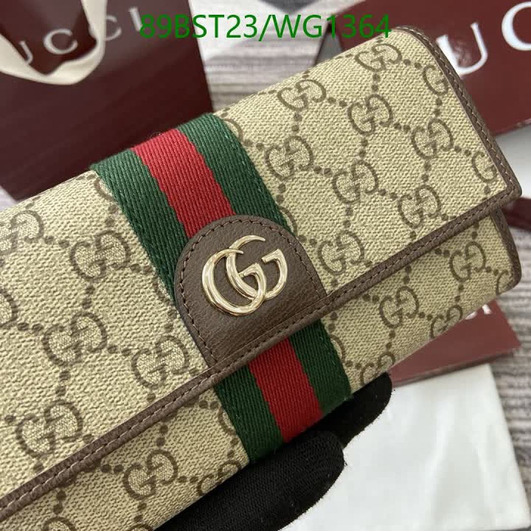 Gucci-Wallet Mirror Quality Code: WG1364 $: 89USD